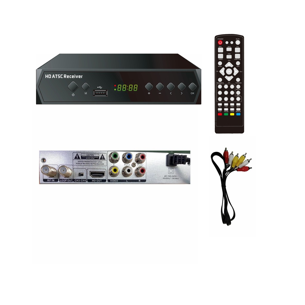 DVB Set Top Box DVB-T2 DVB T2 stb ATSC Estados Unidos México Canadá image 4