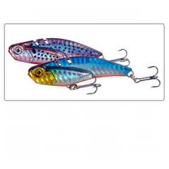 路亞餌VIB 遠拋投沉水鋼絲加固7厘米/20克仿真假餌擬餌 漁具產品