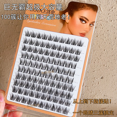 洛兜懶人三部曲假睫毛女自然十排仿真羽扇款仙子毛自嫁接眼睫毛