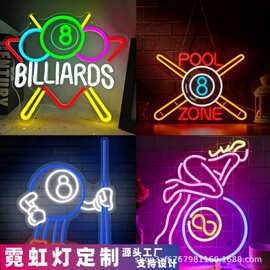 亚马逊虹灯彩灯外贸霓招牌led广告装饰造型标识Temu批发一件代发