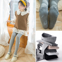 春秋新款兒童功能連褲襪棉不起球大PP按摩底女童舞蹈襪褲工廠批發