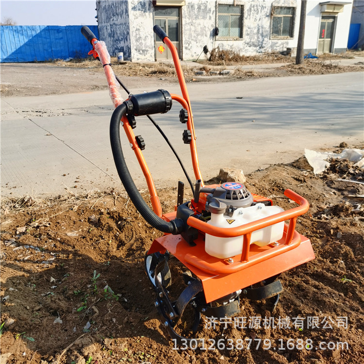 柴油自走式旋耕机 汽油旋耕松土机 果园开沟施肥微耕机