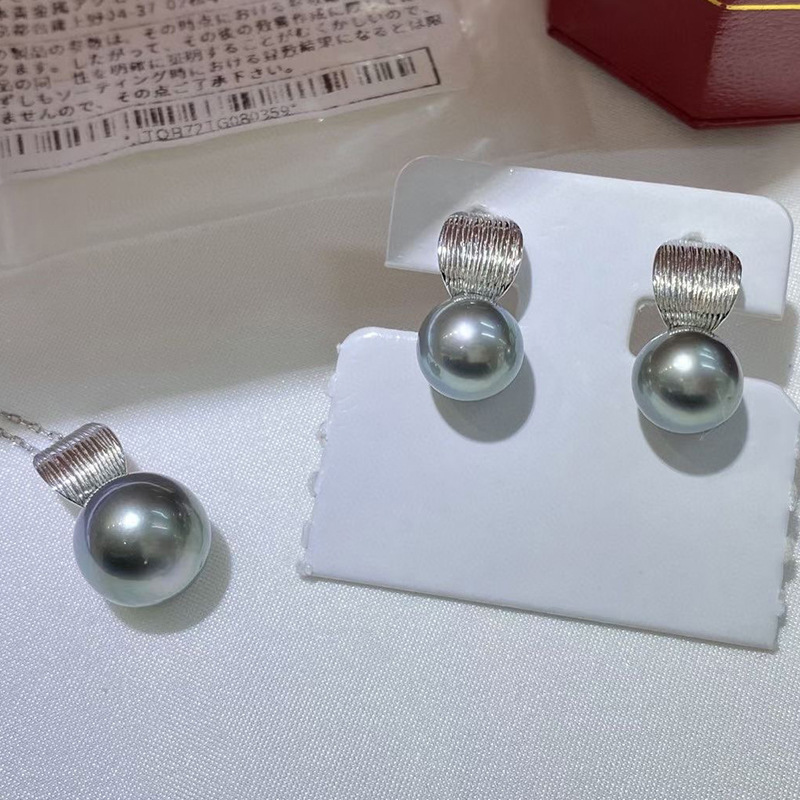 diy Jewelry materials Seiko wiredrawing S925 Sterling Silver Earrings Pendant Simplicity Earrings Pendant parts