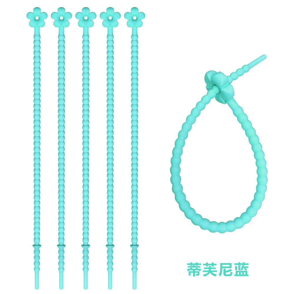 250mm de color caramelo flor pequeña cinta de silicona colgante llavero DIY bolsa de Ropa Accesorios de joyería Cordón de silicona