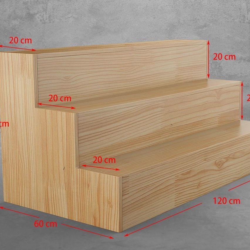 梯形货架阶梯式鞋架台阶柜鲜花化妆品展台礼品展示架包多层置物架