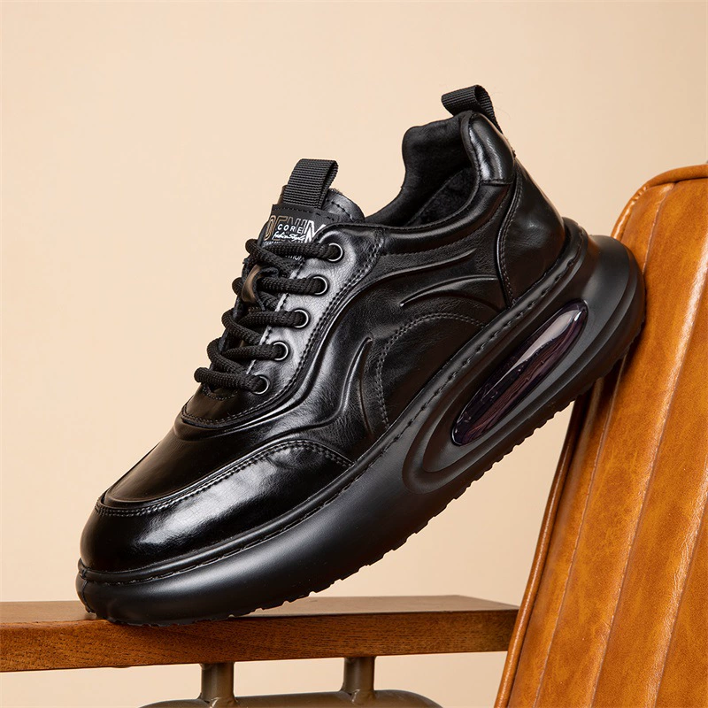 Новая мужская обувь осенняя и зимняя приливная обувь толстая подошва увеличена