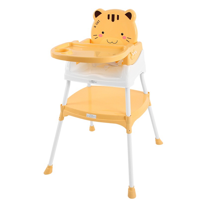 Silla de comedor multifuncional para bebé, plegable, ajustable, ideal para el hogar