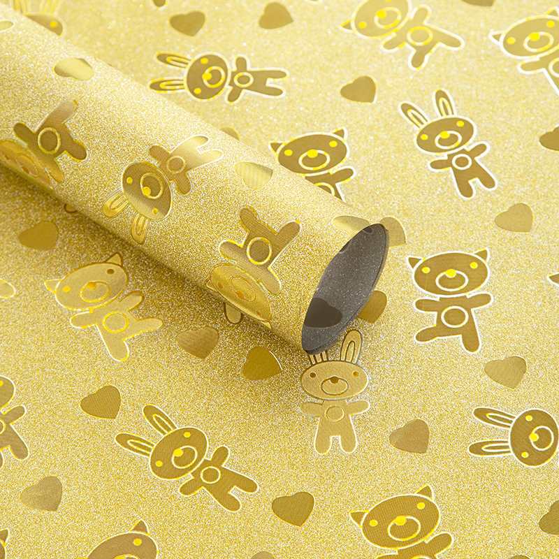 Cumpleaños, Navidad, Día de San Valentín, regalos de dibujos animados para hombres y mujeres, cajas de regalo, papel de embalaje, papel de color, paquete impermeable, pergamino