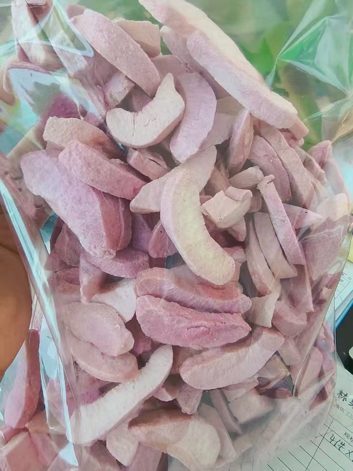 Freeze-Dried Peach Dices (Prunus persica) — Sweet Peach Granules for Herbal Tea Blends & Daily Infusions quality and texture