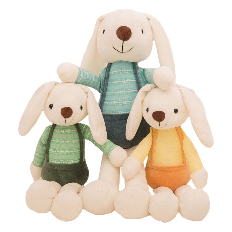 Lindo conejo de orejas largas juguete de peluche máquina de agarre Muñeca regalo de actividad de empresa de boda muñeca de ragdoll para niños