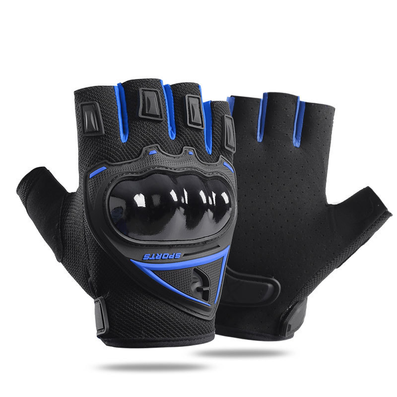 Guantes de ciclismo motocicleta dedo completo protector deportes al aire libre transpirable antideslizante pantalla táctil resistente al desgaste guantes de fitness que absorben los golpes