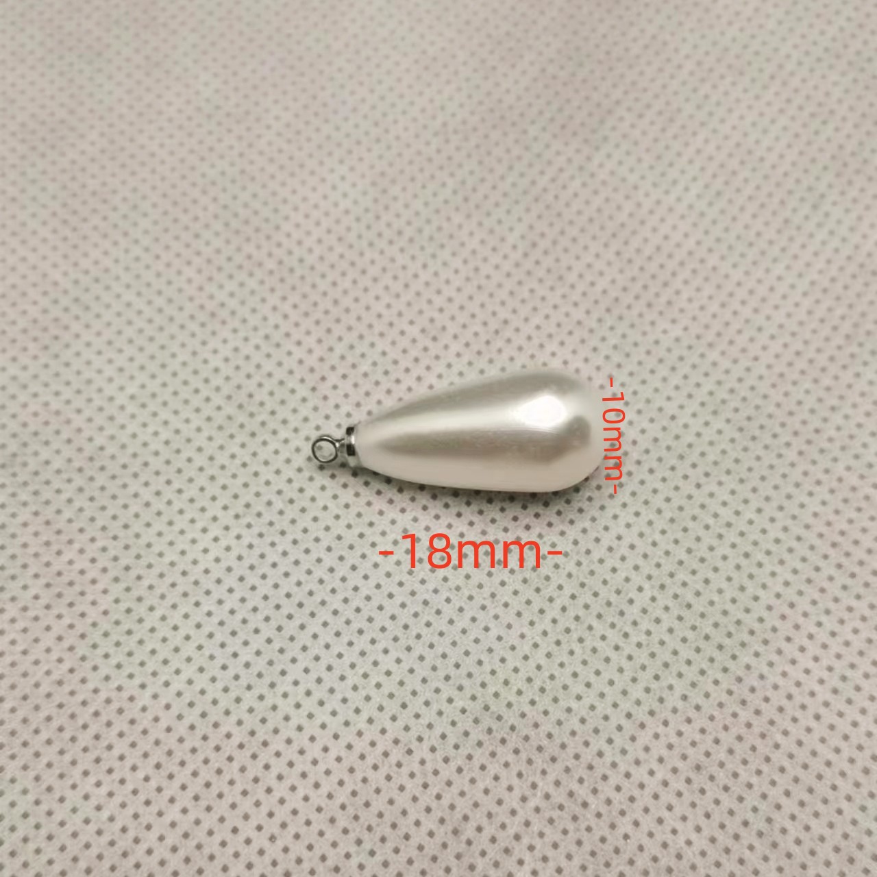 ハイライトは真珠の水滴のペンダントの流行のネックレスのイヤリングの部品をまねます。