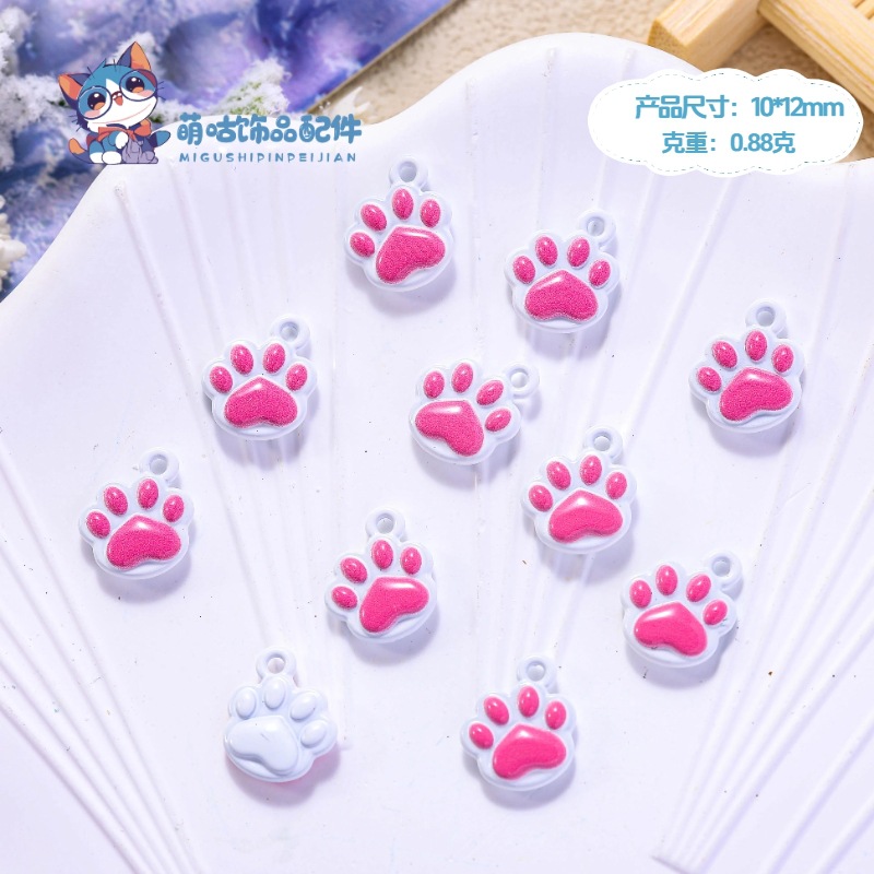 분홍색 발톱