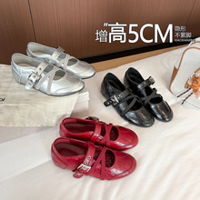 ��ʽ���ŷ�Բͷ������5CM��ɫ����ЬŮ����۴�������Ь��Ь��