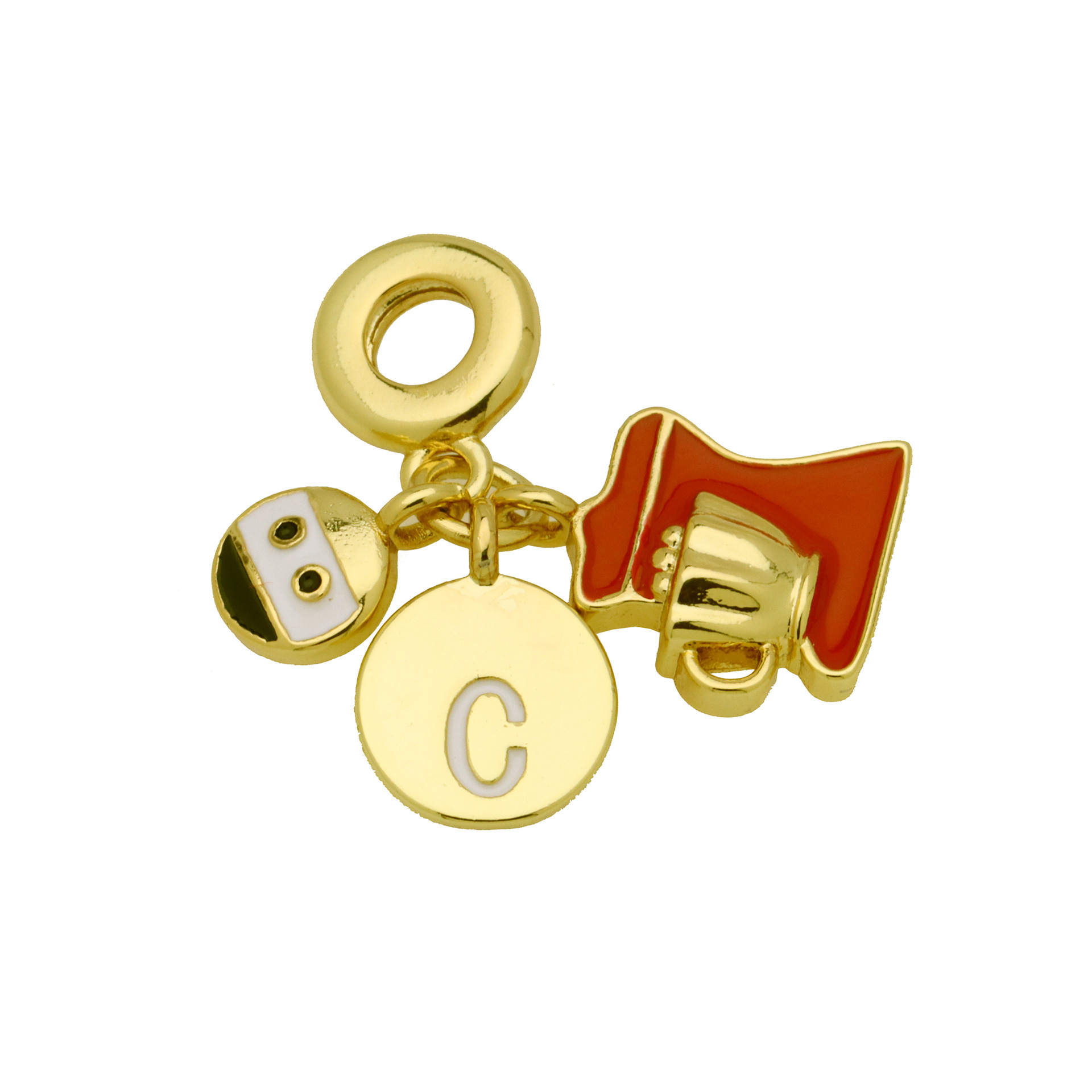 13g Weight Pendant Jewelry Making Type 23mm, 31mm Jewelry Making Size Zircon Inlay Material DIY Jewelry Accessories Classification 1 Piece Quantity Copper Material Ice Cream, Moon Pattern Enamel Design Cute, Sweet Style 1 Piece 23mm 31mm Copper Zircon Ice Cream Moon Pendant 13