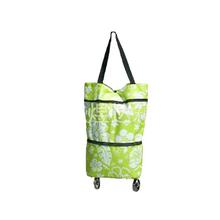 厂家供应时尚韩版外贸拖轮包 拖轮袋 可印字可折叠大容量轮子包