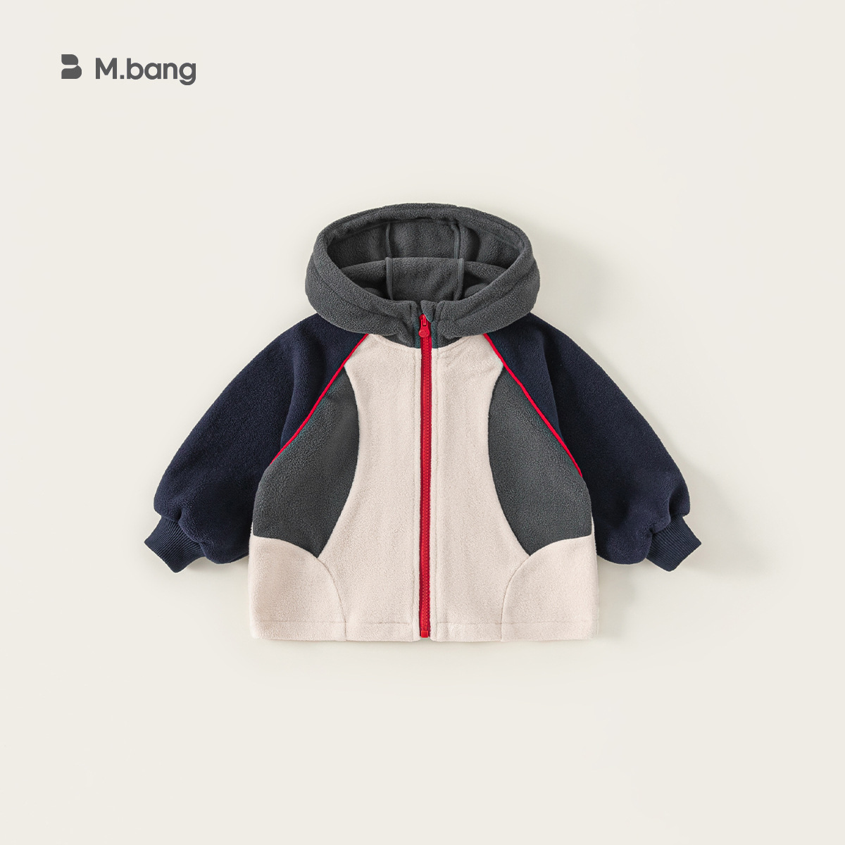 Yoobao ropa infantil chaqueta con capuz para niños otoño y invierno 2025 nuevo estilo coreano chaqueta con capuz con cremallera de color choque chaqueta de otoño para chicas