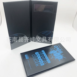 苍南源头工厂PVC皮革菜单本饭店菜谱PVC仿皮点菜夹高档酒水买单夹