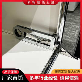 工厂USM配件USM模块组合柜专用铰链镀铬弹簧合页柜门铰链配件批发