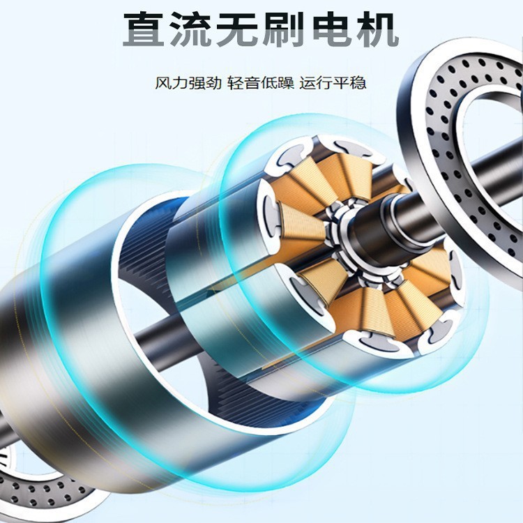 Ventilador recargable de fabricante Solar, ventilador para acampar al aire libre, control remoto Bluetooth, ventilador de comercio exterior, ventilador de lámpara de ahorro de energía de 6 pulgadas