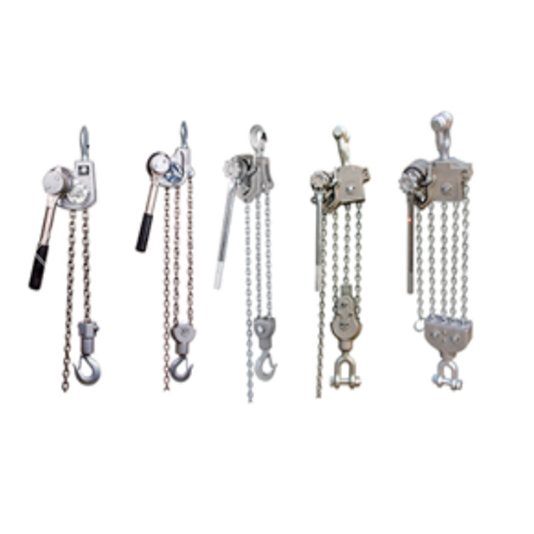 上海世雍出售日本NGK铝合金手扳葫芦RICKY-3牵引力1.5T链条紧线器