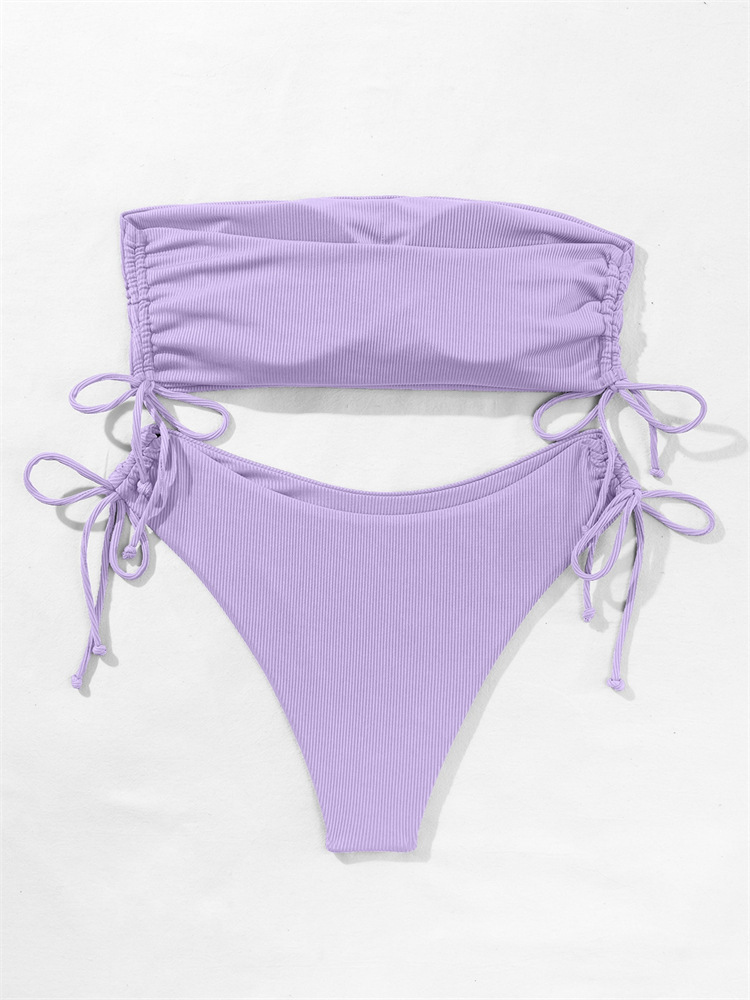 210g Weight Sexy Feel Of Sensation Low Waist Panties Waist Briefs Panties Style Bra&Panty Set Bra Category Nylon Fabric Type 2 Pieces Set Quantity Swimming Pool Occasion Solid Color Pattern Shelf Bra Bra Cup Women's Gender Women's Solid Color 2 Pieces Set Bikinis Swimwear 17