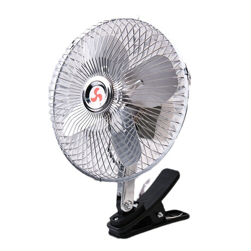 Car electric fan 12v24v for trucks, suitable for strong winds in the car, shaking head, adjustable speed, bread truck refrigeration