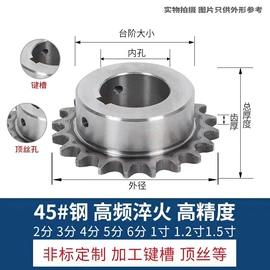 链轮;齿轮;联轴器