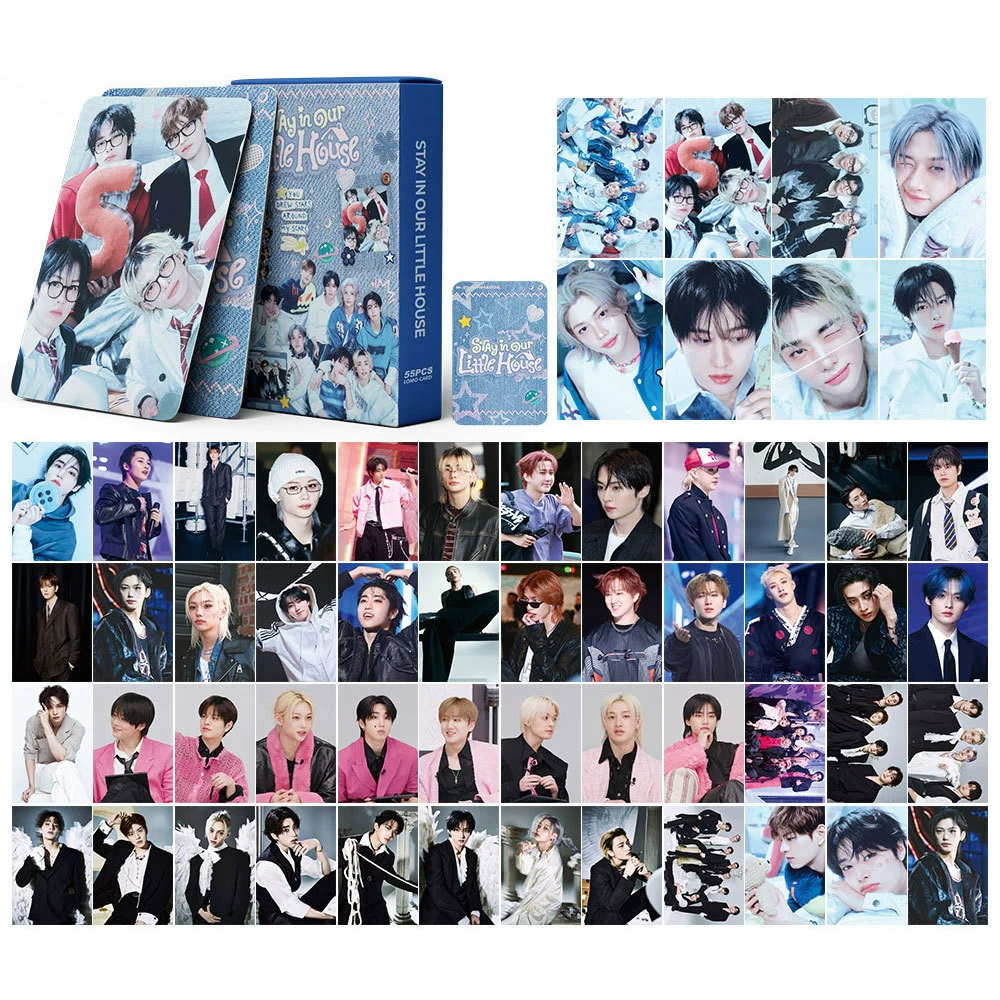 KPOP LOMO фото-карточки набор 55 шт. DIY, 5,7×8,7 см — поддержка IVE