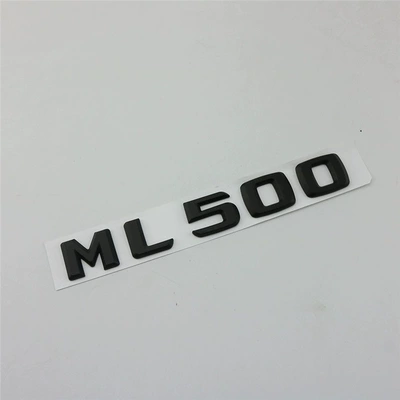 ML-Class ML400 modified lettering, Car logo - standard-ml500