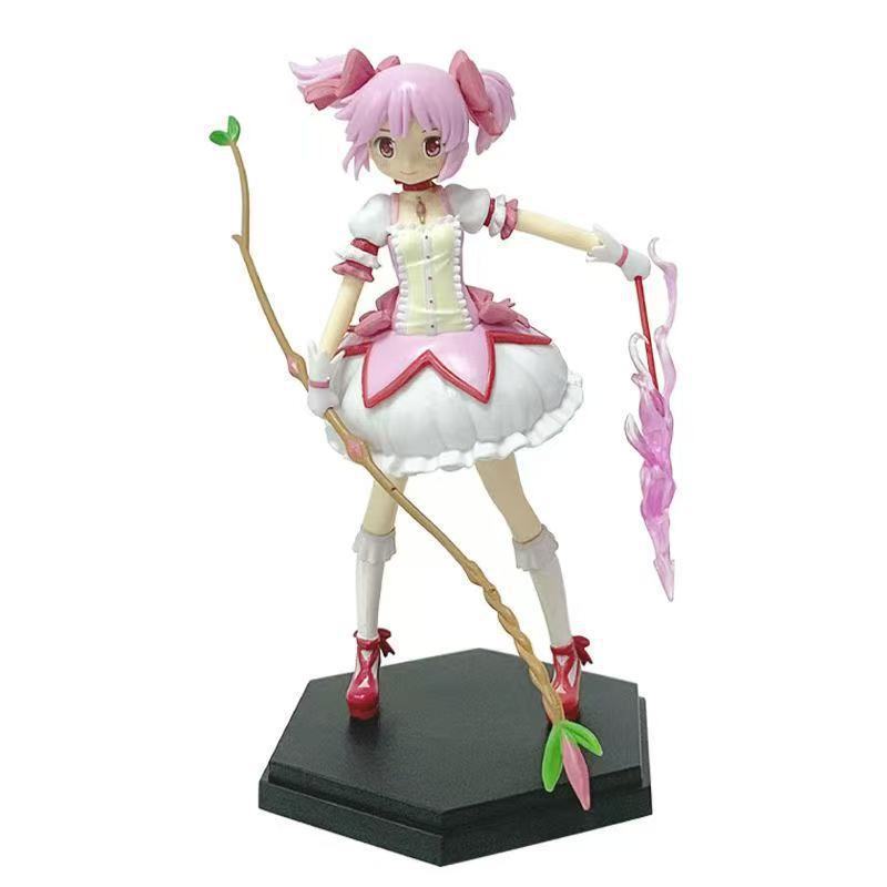 新作鹿目園香 魔法少女まどか☆マギカ 手持ち武器 二次元魔女 鹿目園キューピー フィギュア|undefined