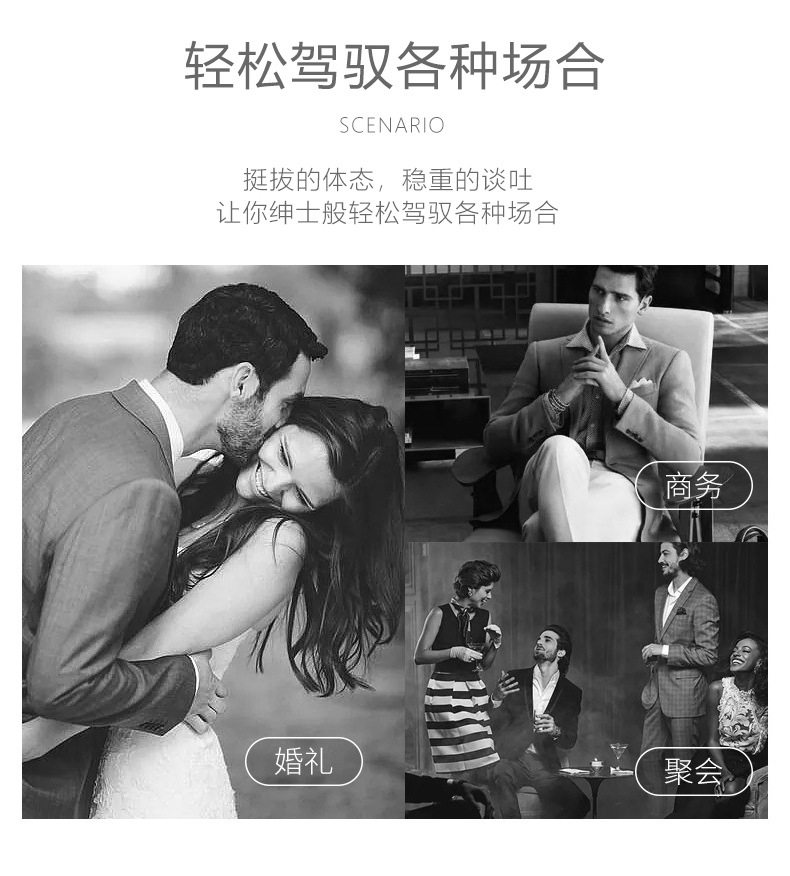 Áo vest nam caro xanh lam dáng ôm, tay dài, phong cách công sở — Caro xanh lam chi tiết 9