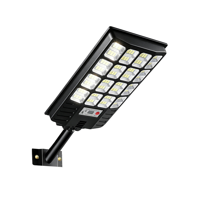 Nueva lámpara de iluminación solar inducción corporal lámpara de calle al aire libre lámpara de patio solar impermeable lámpara de cañón de diamante lámpara transfronteriza