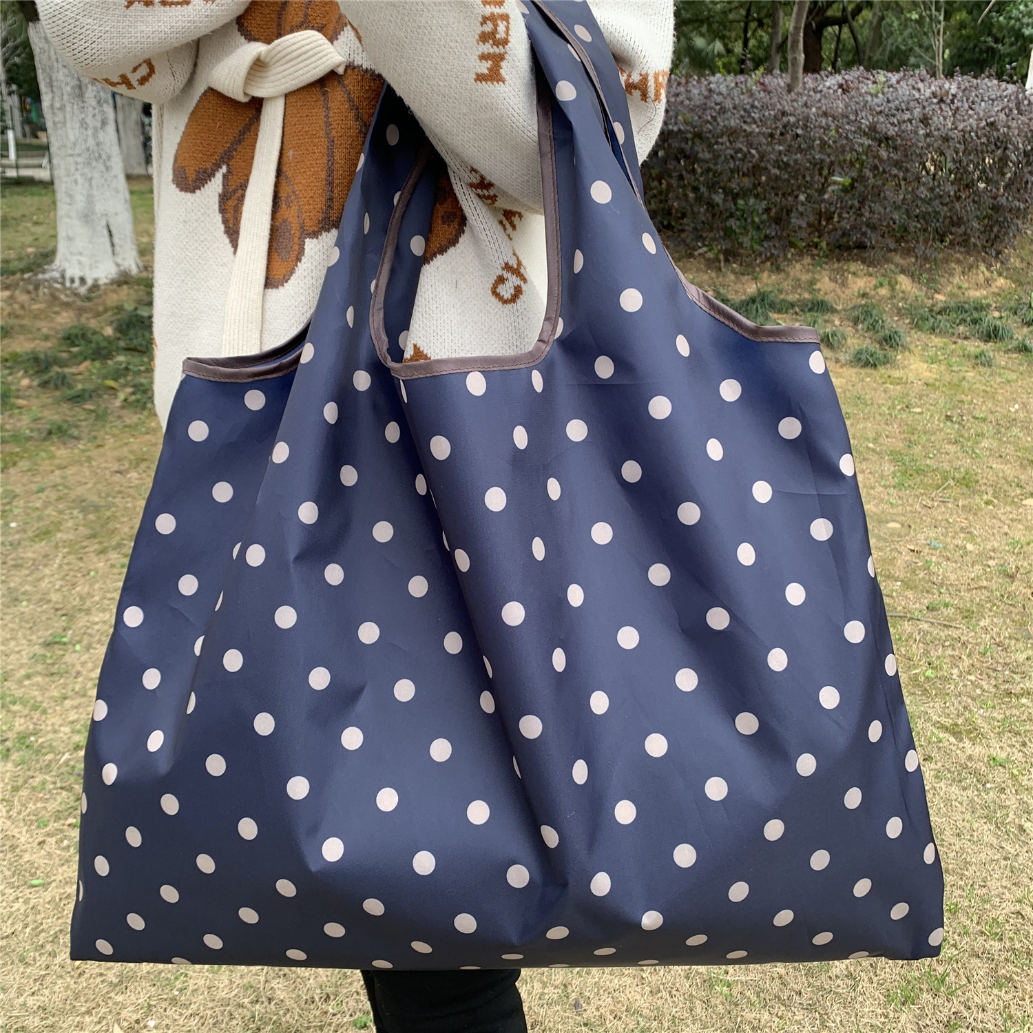 52g Weight 1 Piece Quantity Oxford Cloth Material Printing, Cartoon Pattern New Style Style New Style Printing Cartoon Oxford Cloth Shopping Bags 7