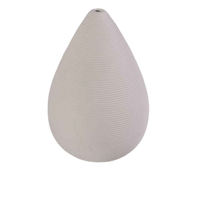 INS nórdico florero de flores secas de cerámica blanca decoración del hogar sala de estar arreglo de flores B & B café decoración artesanía