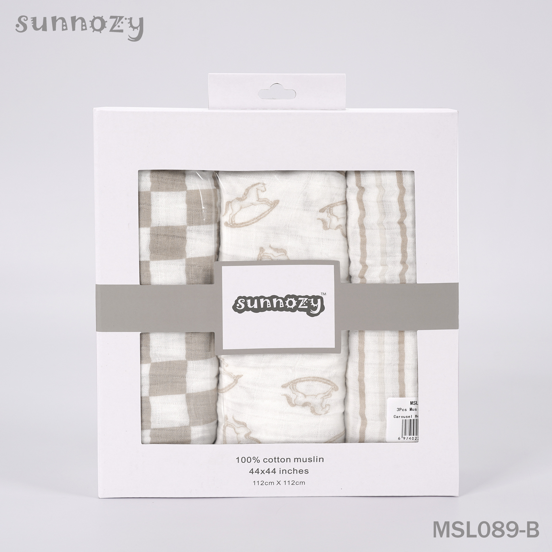 1-3 100% algodón bebés Sunnozy cuatro estaciones toallas de baño bebés manta de aire acondicionado manta carro toallas de doble capa image 13