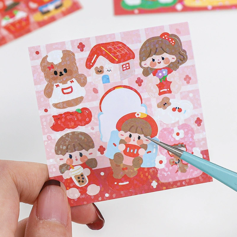 Пледы бумажные сумки Patch Bags Soft Dream Dream Series Cute Girl DIY Handbook Material 10 Шрингс 10