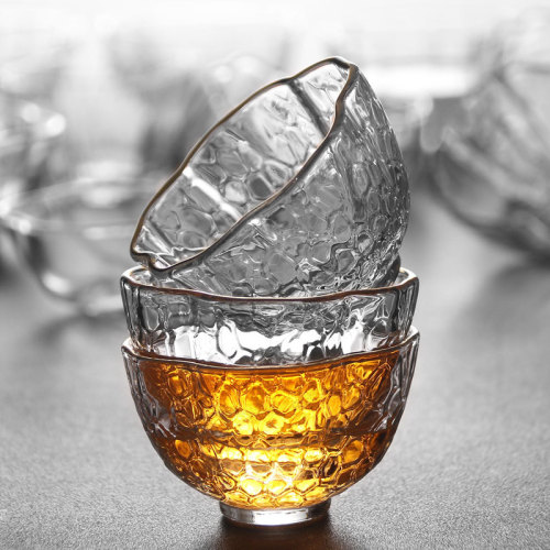 Wholesale Glass Teacup, Transparent Household Tea Dividers, High-Borosilicate Fair-Trade Teaware for Kung Fu Tea Ceremony