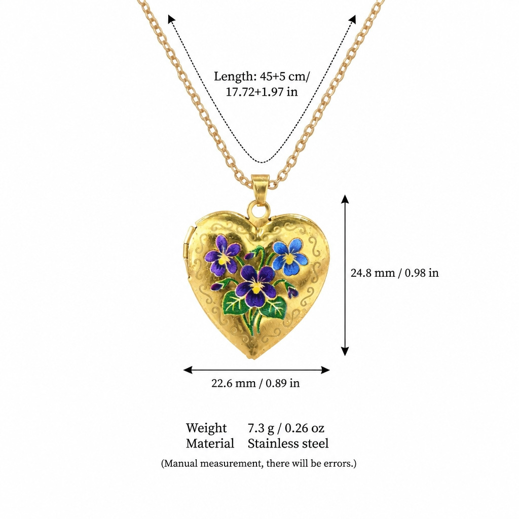 Necklace, 2 month, flowered