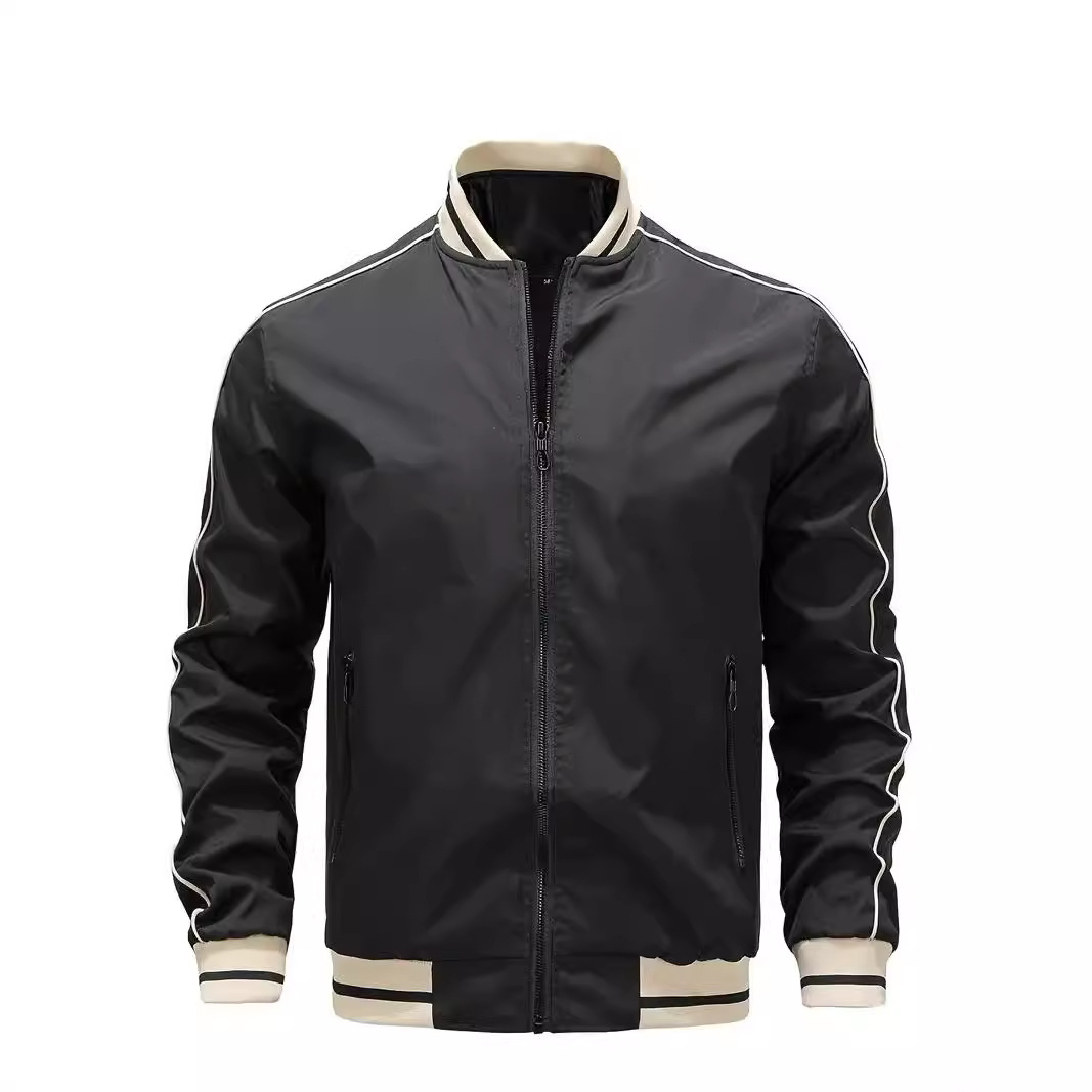 Heren Lente Herfst Enkellaags Dun Vier seizoenen Ademend Winddicht en Waterdicht Outdoor Bergsportjack heren_voghion.com