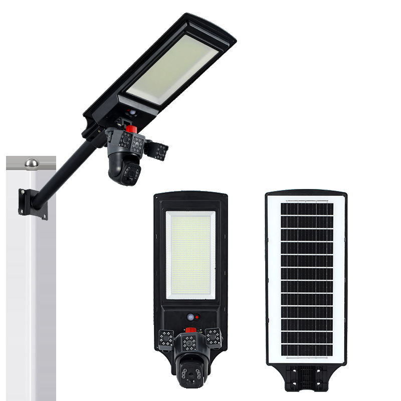 Luz solar integrada LED actualizada nueva iluminación de carreteras rurales luz de patio de monitoreo inteligente