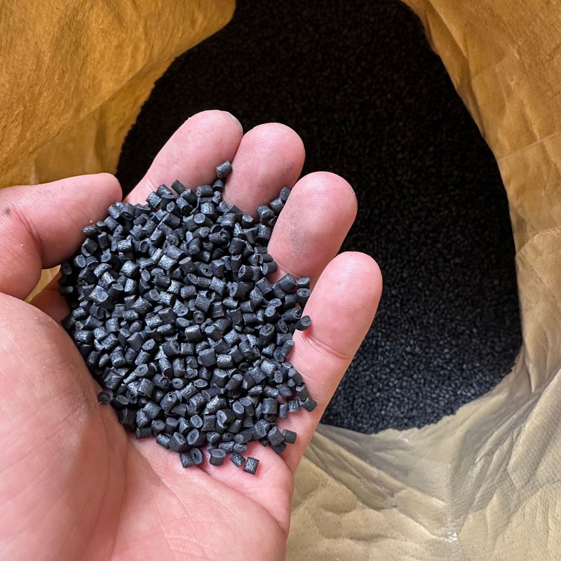 黑色尼龙PA6改性增韧级塑料颗粒注塑易脱模阻燃加纤工程塑料批发|undefined