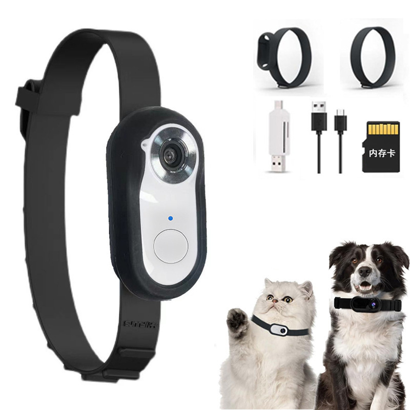 新型ペット用親指カメラレコーダー、動物視点カメラ、録音機能付き防振カメラ、首輪カメラ|undefined