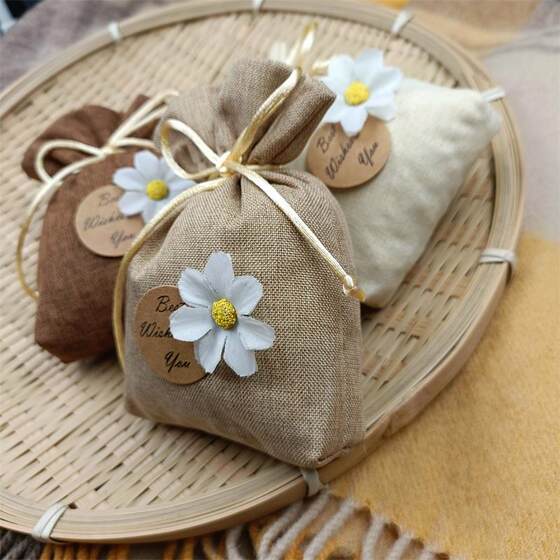 Osmanthus Fragrance Bag Wholesale Wardrobe Spice Room Sachet Car Deodorizing Aromatherapy Bag Lavender Clothes Fresh Sachet Bag