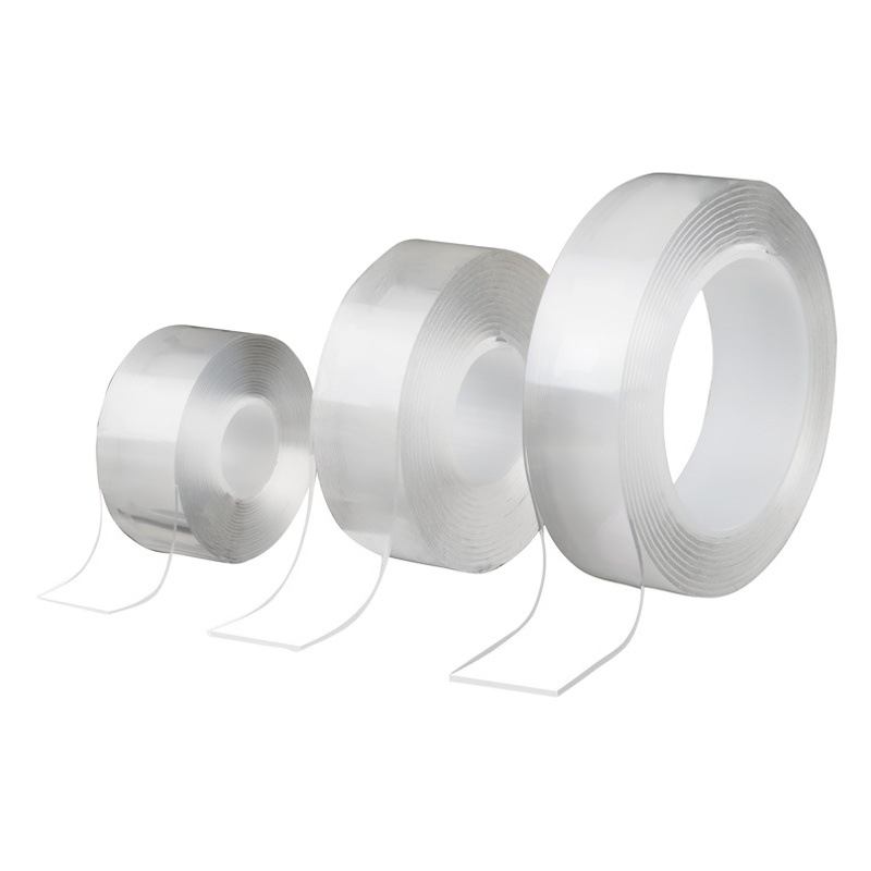 Inconsútil fuerte adhesivo nano acrílico transparente adhesivo de doble cara de alta viscosidad impermeable antideslizante fuerte nano cinta adhesiva lote personalizado