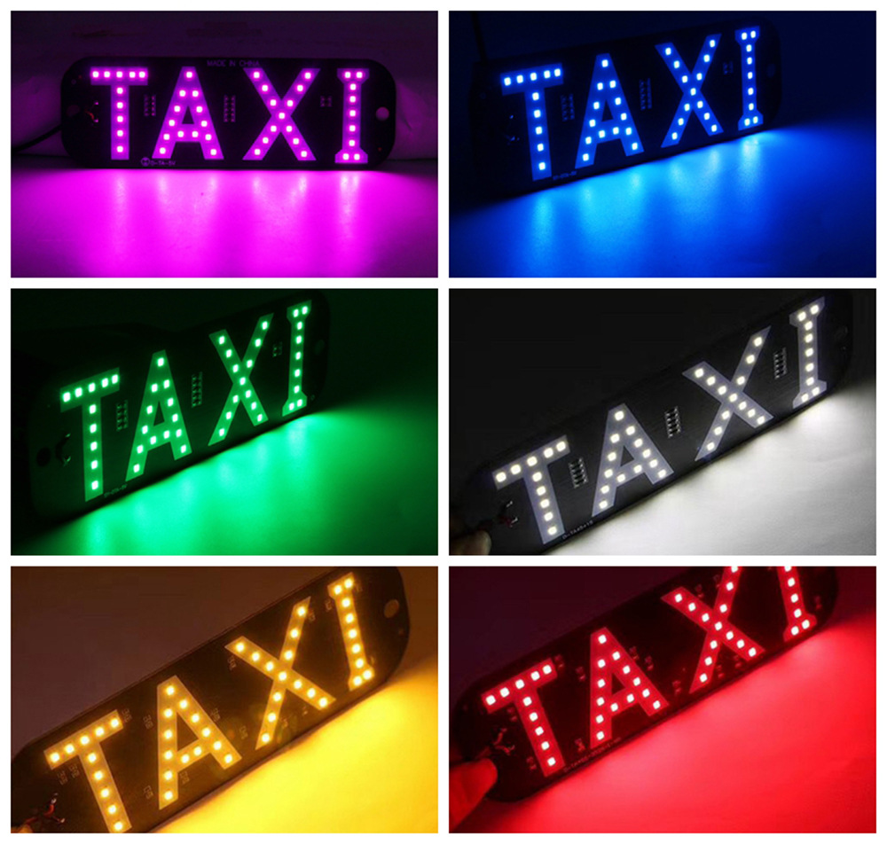 T-A-X-I USB lamp indicator 5-6V taxi