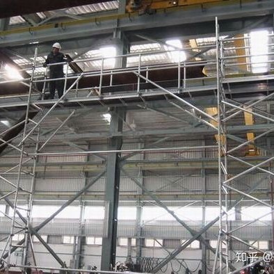 外贸厂家直销铝合金脚手架单宽挂梯SGS认证量大优惠生产加工