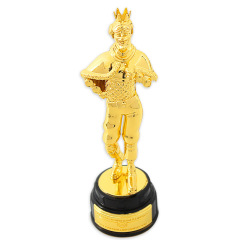 Shuo Jie AP Hero Game Merchandise Illusion Vite Small Gold Statue Heirloom Full Metal Craft Ornament Model