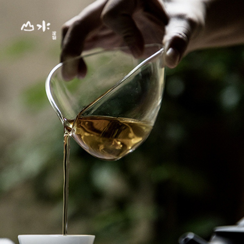 无由茶人用耐高温玻璃无把日式茶具公道杯茶海分茶器加厚耐热简约|ms