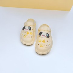 Cute cartoon INS dog hole shoe accessory 3D shoe clip DIY decoration, cheese biscuit sweating dog shoes flower